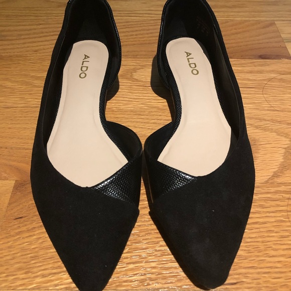 Aldo Leather Suede Flats - Picture 3 of 7